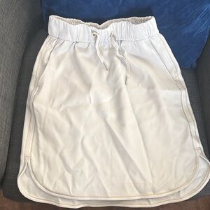 Lululemon Athletica Cream Mini Skirt